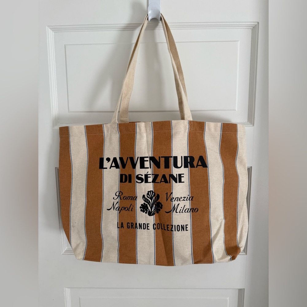 Sezane Tote Bag L’avventura di sezane